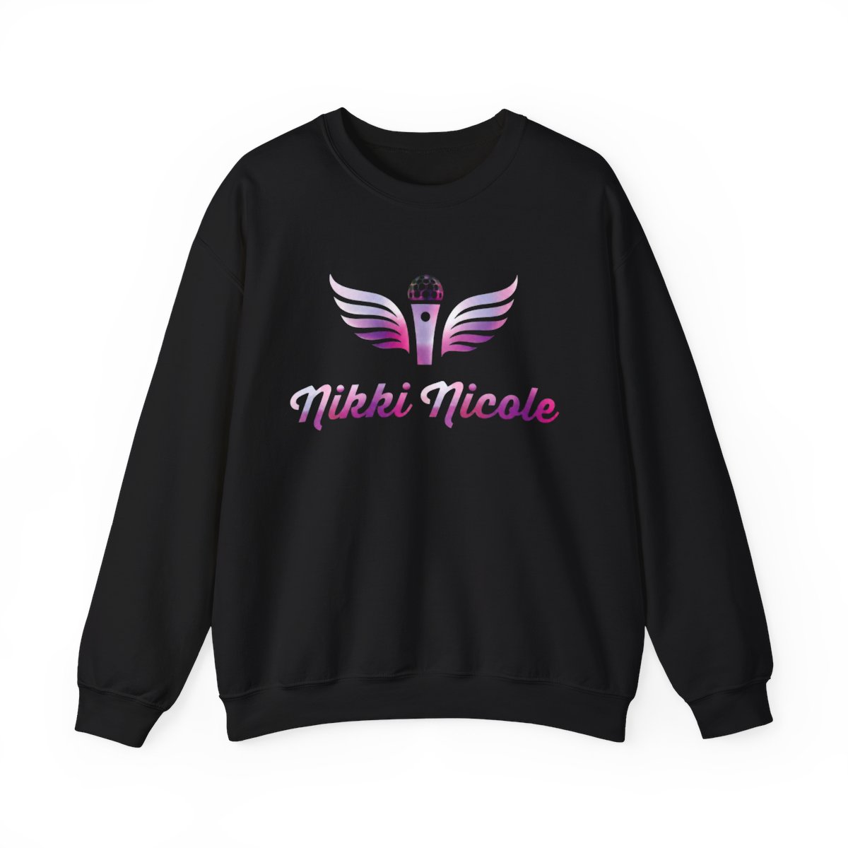 Nikki Nicole Purple Signature Logo Sweatshirt